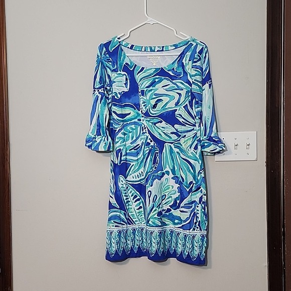 Lilly Pulitzer Sophie Ruffle Dress S - Picture 1 of 8